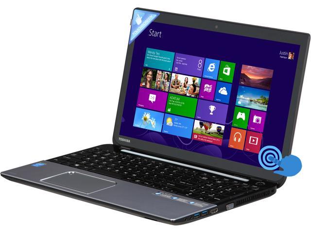 TOSHIBA Laptop Satellite Intel Core i7-4700MQ 12GB Memory 750GB HDD Intel HD Graphics 4600 15.6" Touchscreen Windows 8.1 S55T-A5132