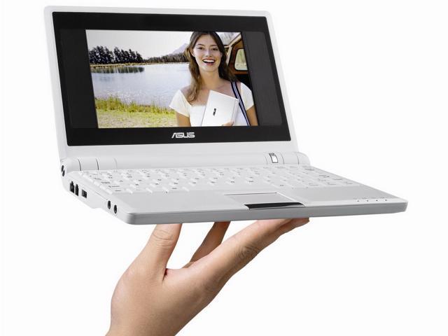 ASUS Eee PC 4G - Pearl White Intel Celeron M 353 7" 512MB Memory 4GB SSD NetBook