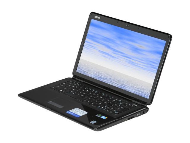 ASUS Laptop K70 Series Intel Core 2 Duo T6500 4GB Memory 320GB HDD NVIDIA GeForce GT 120M 17.3" Windows Vista Home Premium K70IO-B1