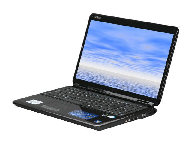 ASUS Laptop Intel Pentium dual-core T4300 (2.10GHz) 4GB Memory 320GB HDD NVIDIA GeForce GT 220M 16.0" Windows 7 Home Premium K61IC-X2