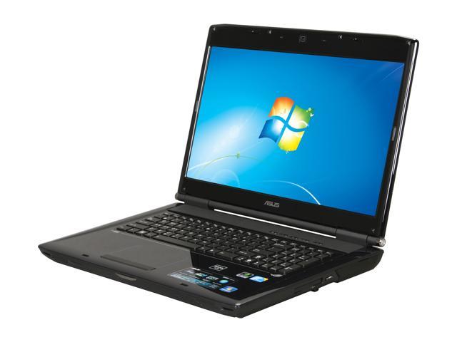 ASUS Laptop G Series Intel Core 2 Quad Q9000 (2.00GHz) 6GB Memory 640GB HDD NVIDIA GeForce GTX 260M 17.3" Windows 7 Home Premium 64-bit G72Gx-X1