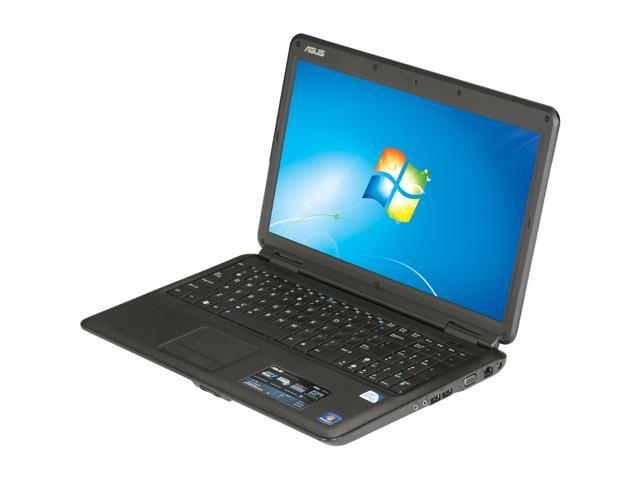 ASUS Laptop P50IJ-X3 Intel Pentium dual-core T4500 (2.30GHz) 4GB Memory 320GB HDD Intel GMA 4500M 15.6" Windows 7 Home Premium 64-bit