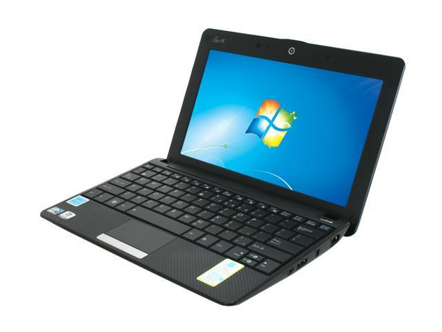 ASUS Eee PC 1001PX-EU17-BK Black Intel Atom N450(1.66 GHz) 10.1" WSVGA 1GB Memory 160GB HDD Netbook