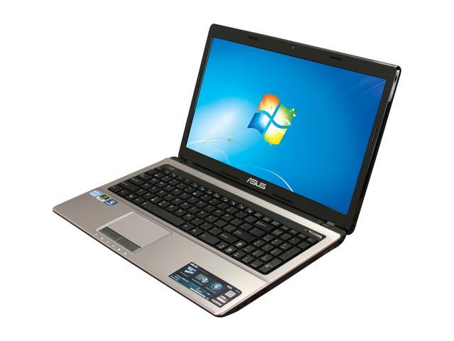 ASUS Laptop Intel Core i7-2670QM 6GB Memory 500GB HDD NVIDIA GeForce GT 610M 15.6" Windows 7 Home Premium 64-Bit A53SD-NS71