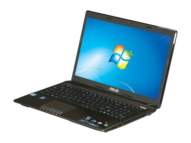 ASUS Laptop K53 Series Intel Core i7-2670QM 8GB Memory 750GB HDD Intel HD Graphics 3000 15.6" Windows 7 Home Premium 64-Bit K53E-XB2