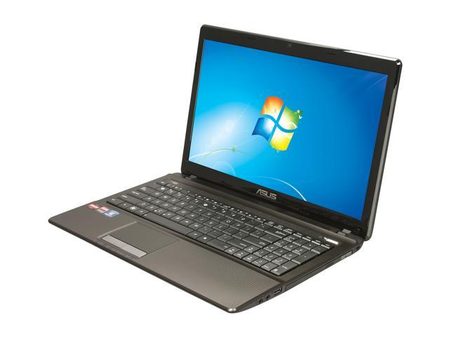 ASUS Laptop AMD A6-3420M 4GB Memory 320GB HDD AMD Radeon HD 6520G 15.6" Windows 7 Home Premium 64-Bit A53Z-NB61