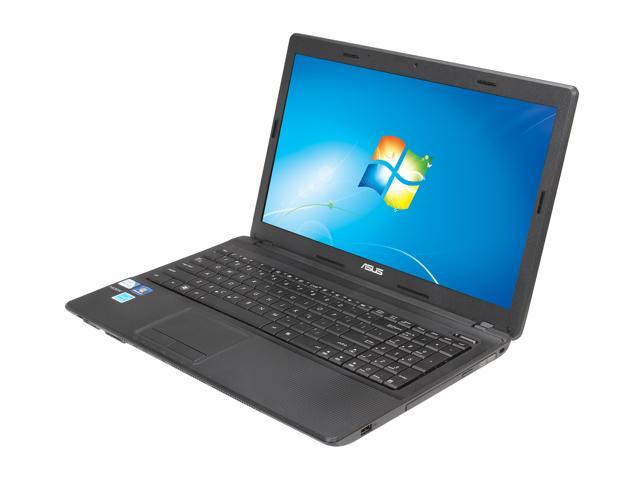 ASUS Notebook, B Grade, Scratch and Dent Intel Pentium B960 4GB Memory 320GB HDD Intel HD Graphics 3000 15.6" Windows 7 Home Premium 64-Bit X54C-BBK21