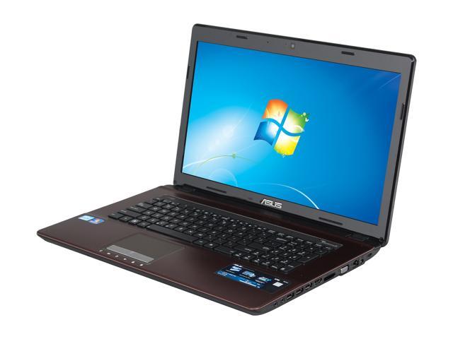 ASUS Laptop K73 Series Intel Core i7-2670QM 8GB Memory 750GB HDD Intel HD Graphics 3000 17.3" Windows 7 Home Premium 64-Bit K73E-DB71