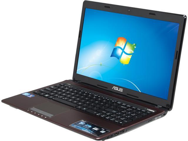 ASUS Laptop Intel Core i5-2450M 6GB Memory 750GB HDD Intel HD Graphics 3000 15.6" Windows 7 Home Premium 64-Bit X53E-RS52