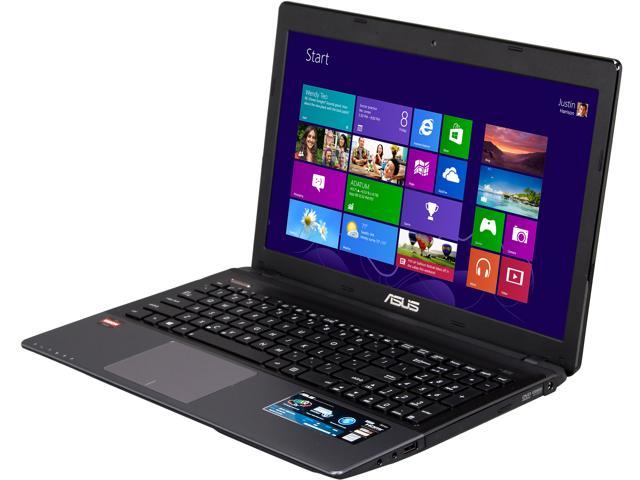 ASUS Laptop AMD A8-Series A8-4500M (1.90GHz) 4GB Memory 500GB HDD AMD Radeon HD 7640G 15.6" Windows 8 64-Bit K55N-DS81