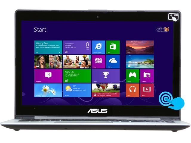 ASUS VivoBook Intel Core i5 3337U (1.80GHz) 6GB 500GB HDD 24GB SSD 14" Touchscreen Ultrabook Black (S400CA-DB51T)