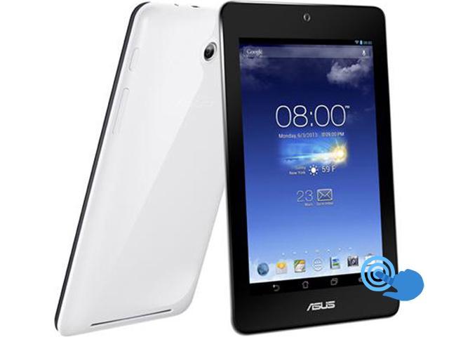 ASUS MeMO Pad HD7 Tablet - Quad-Core 1GB DDR3 RAM 16GB Flash 7" IPS 1280x800 WiFi, GPS -  White Color (ME173X-A1-WH)