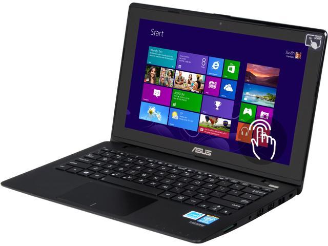 ASUS Laptop Intel Pentium 2117U 4GB Memory 500GB HDD Intel HD Graphics 11.6" Touchscreen Windows 8 64-bit X200CA-DH21T (90NB02X6-M06050)
