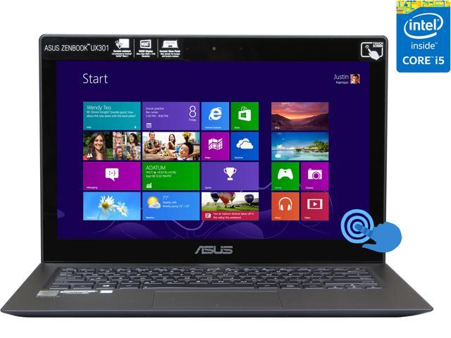 ASUS Ultrabook ZenBook Intel Core i5-4200U 8GB Memory 2 x 128GB SSD SSD Intel HD Graphics 4400 13.3" Touchscreen Windows 8 64-bit UX301LA-DH51T