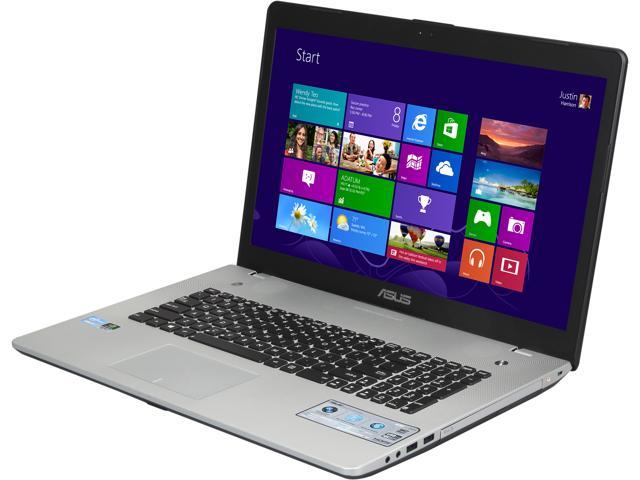 ASUS Laptop Intel Core i7-3630QM 8GB Memory 2TB HDD NVIDIA GeForce GT 635M 17.3" Windows 8 64-bit N76VJ-DH71