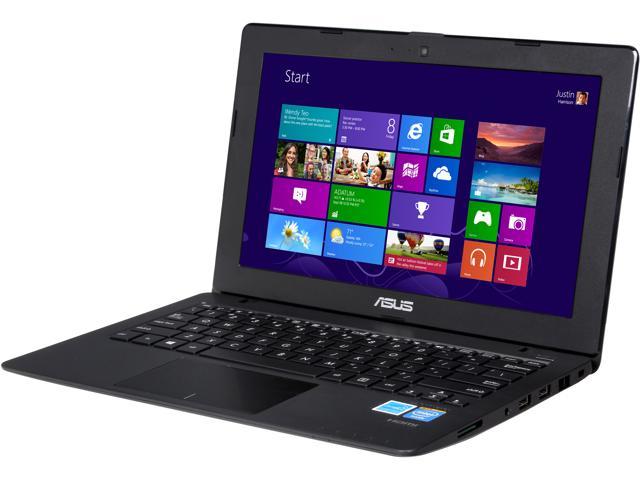 ASUS Laptop Intel Celeron N2815 4GB Memory 500GB HDD Intel HD Graphics 11.6" Windows 8.1 X200MA-DS02