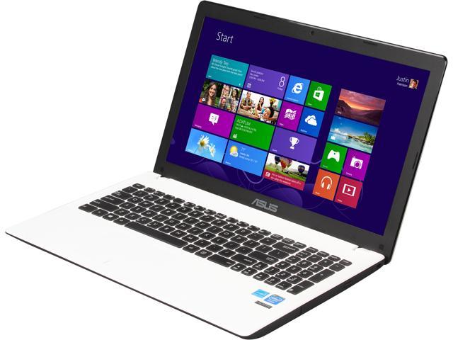ASUS Laptop Intel Celeron N2815 4GB Memory 500GB HDD Intel HD Graphics 15.6" Windows 8 64-Bit D550MA-RS01-WH