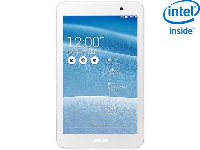 ASUS MeMO Pad 7 (ME176CX-A1-WH) Intel Atom Z3745 1 GB Memory 16 GB eMMC 7.0" Touchscreen Tablet Android 4.4 (KitKat)