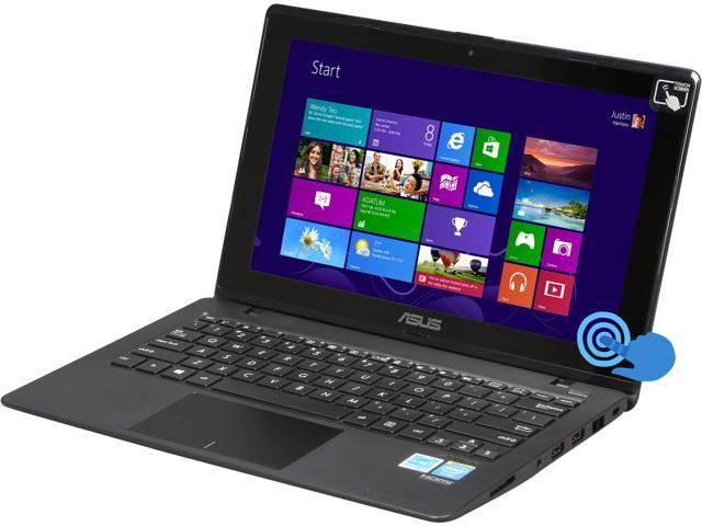 ASUS Laptop Intel Celeron N2830 4GB Memory 500GB HDD Intel HD Graphics 11.6" Touchscreen Windows 8.1 64-bit K200MA-DS01T(S)