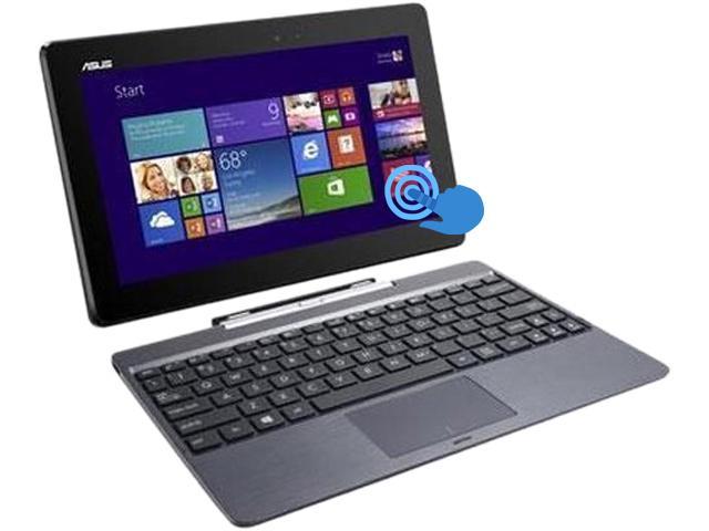 Asus Transformer Book T100TAM-C1-GM 64 GB Net-tablet PC - 10.1" - In-plane Switching (IPS) Technology - Wireless LAN - Intel Atom Z3775 Quad-core (4 Core) 1.46 GHz - Metallic Gray