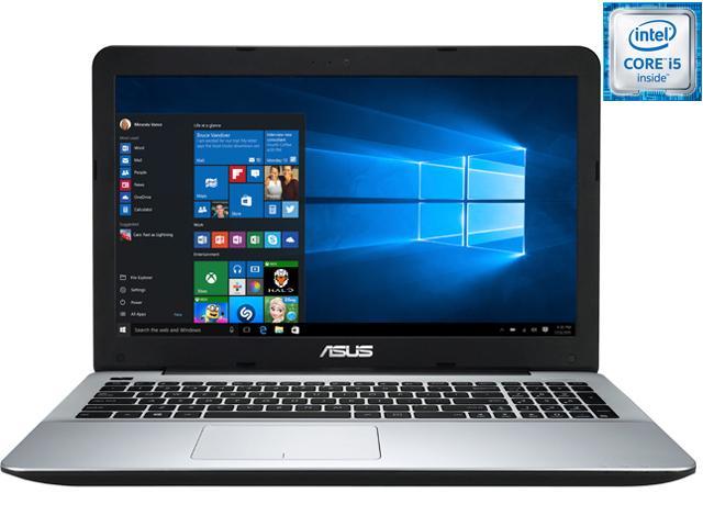 ASUS Laptop X Series Intel Core i5 6th Gen 6200U (2.30GHz) 8GB Memory 1TB HDD NVIDIA GeForce 940M 15.6" Windows 10 Home X555UB-NH51