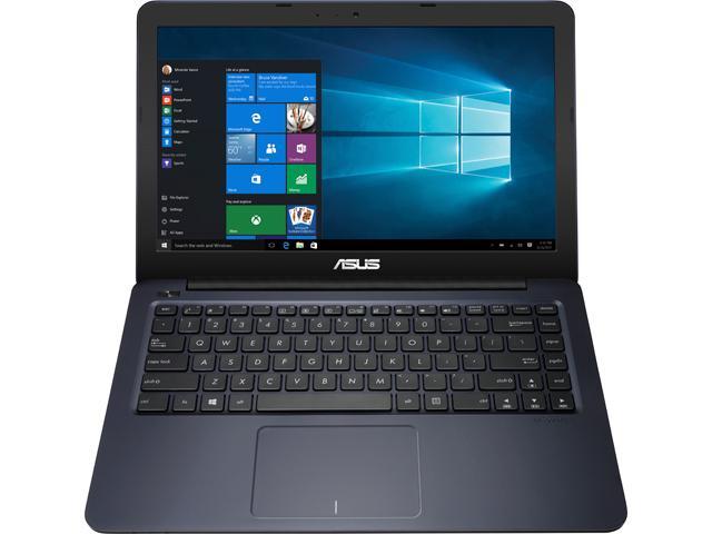 ASUS Laptop Intel Celeron N2840 2GB Memory 32 GB SSD Intel HD Graphics 5500 14.0" Windows 10 Home 64-Bit E402MA-EH01-BL