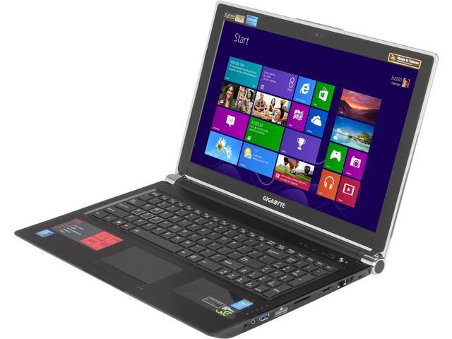 GIGABYTE - 15.6" - Intel Core i7 4th Gen 4700MQ (2.40GHz) - NVIDIA GeForce GTX 770M - 8 GB DDR3 - 1TB HDD 128 GB SSD - Windows 8 - Gaming Laptop (P25W-CF1 )