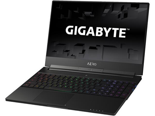 GIGABYTE Aero 15X v8-BK4K4P Thin Bezel 15.6" 4K/UHD GTX 1070 8 GB VRAM i7-8750H 16 GB Memory 512 GB PCIe SSD Windows 10 Pro 64-bit Gaming Laptop