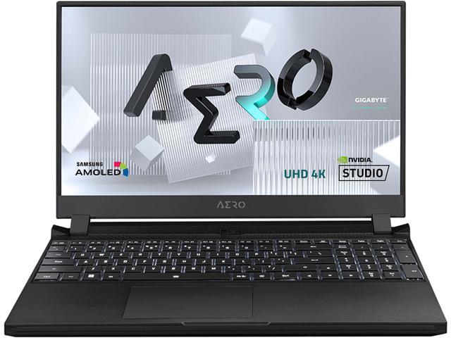 GIGABYTE AERO 5 XE4 - 15.6" 4K/UHD Samsung AMOLED - Intel Core i7-12700H - NVIDIA GeForce RTX 3070 Ti Laptop GPU - 16GB DDR4 - 1TB SSD - Win11 Home - Creator & Gaming Laptop (AERO 5 XE4-73US614SH)
