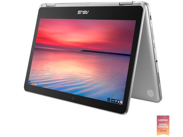 ASUS C302 Chromebook Flip C302CA-DHM4 12.5-inch FHD Touchscreen Convertible Chromebook Intel Core m3, 4 GB RAM, 64 GB Flash Storage, All-Metal Body, USB Type C, Corning Gorilla Glass, Chrome OS