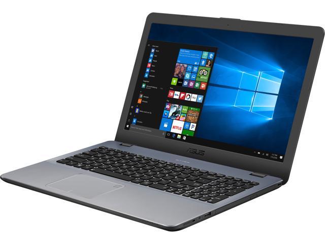 ASUS VivoBook F542UA-DH71 15.6" FHD Slim and Portable Laptop, Intel Core i7-7500U Processor, 8 GB DDR4 RAM; 256 GB M.2 SSD; Dual-Layer DVD-RW Drive; Full Keyboard; Windows 10