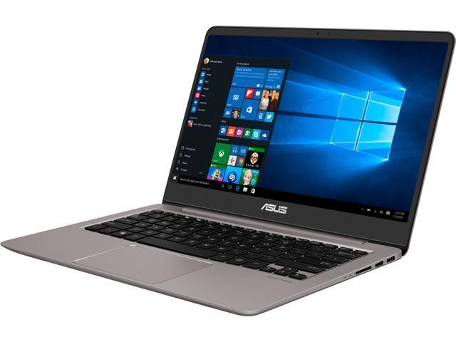 ASUS ZenBook UX410UA-AS74 Ultra-Slim Laptop 14" FHD IPS WideView Display, Intel Core i7-8550U Up to 4.00 GHz Processor, 8 GB DDR4, 128 GB SSD + 1 TB HDD, Windows 10, Backlit Keyboard, 3.10 lbs. Quartz Grey