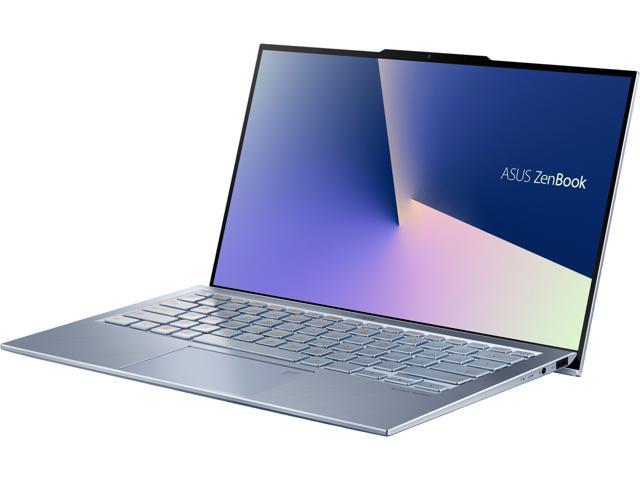ASUS ZenBook S13 Ultra Thin & Light Laptop 13.9" FHD, Intel Core i7-8565U CPU, GeForce MX150, 8 GB RAM, 512 GB PCIe SSD, Windows 10 Pro, Silver Blue, UX392FN-XS71