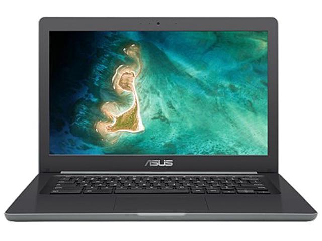 ASUS C403NA-Q2-CB French Bilingual Chromebook Intel Celeron N3350 (1.1 GHz) 4 GB LPDDR4 Memory 32 GB eMMC SSD 14.0" Chrome OS