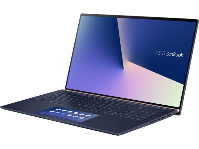 ASUS ZenBook 15 Ultra-Slim Laptop 15.6" 4K UHD NanoEdge Bezel, Intel Core i7-10510U, 16GB RAM, 1TB PCIe SSD, GeForce GTX 1650 Max-Q, Innovative ScreenPad 2.0, Windows 10 Pro, UX534FTC-NH77, Royal Blue