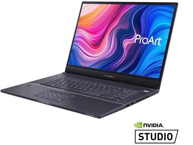 ASUS ProArt StudioBook Pro 17 Mobile Workstation, 17" WUXGA NanoEdge Bezel Display, Intel Core i7-9750H, 16GB DDR4, 1TB PCIe SSD, NVIDIA Quadro RTX 3000 Max-Q, Windows 10 Pro, Star Gray, W700G3T-XS77