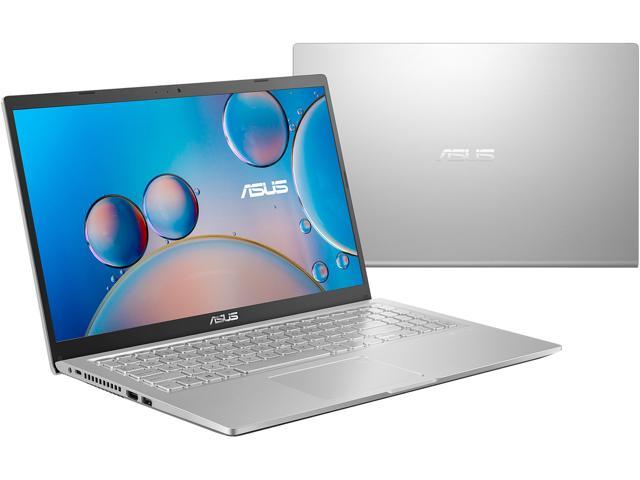 ASUS VivoBook 15 M515 Thin and Light Laptop, 15.6" IPS FHD Display, AMD Ryzen 5 5500U, 16GB DDR4 RAM, 512GB PCIe SSD, Fingerprint Reader, Windows 10 Home, Silver, M515UA-EB56-SL