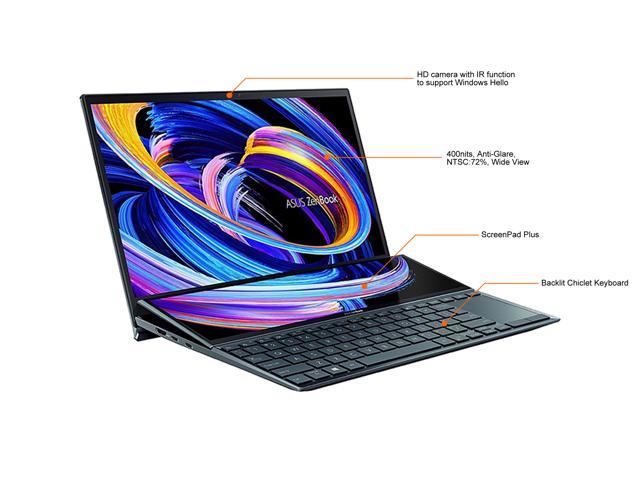 ASUS ZenBook Duo 14 UX482 14” FHD NanoEdge Touch Display 