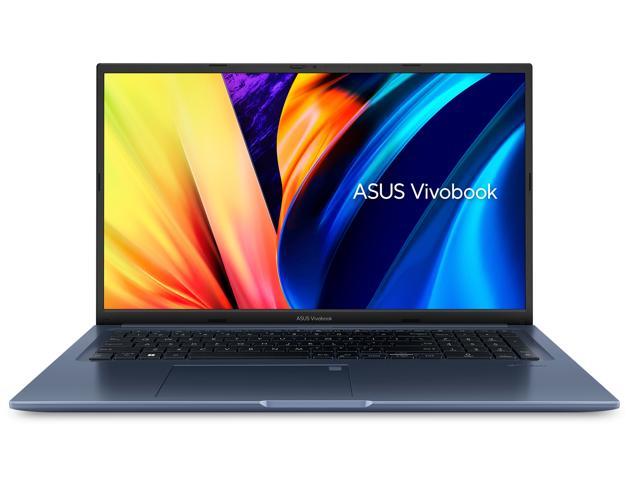 ASUS VivoBook 17X Laptop, 17.3" FHD Display, Intel Core i7-12700H CPU, Intel Iris Xe Graphics, 16GB RAM, 1TB SSD, Fingerprint Sensor, Windows 11 Home, Quiet Blue, K1703ZA-DS76