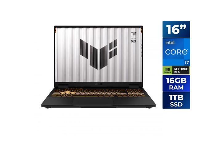 ASUS TUF F16 16" FHD+ WUXGA 165Hz IPS Gaming Notebook Intel Core i7-14650HX 16GB RAM 1TB SSD NVIDIA GeForce RTX 5050 Jaegar Gray