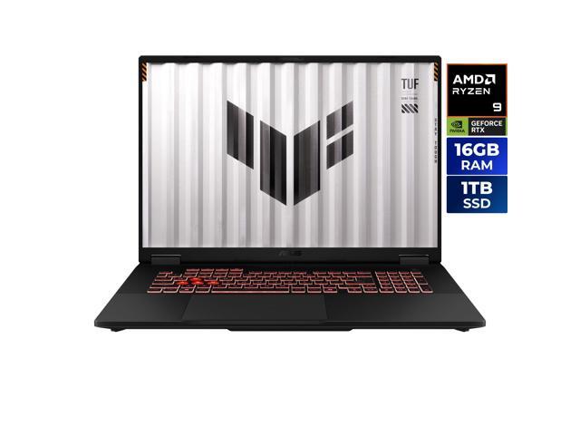 ASUS TUF Gaming - 18.0" WUXGA 144 Hz - AMD Ryzen 9 8940HX - GeForce RTX 5070 Laptop GPU - 16GB Memory DDR5 5600 - 1TB PCIe SSD - Windows 11 Home  (FA808PP-NB94)