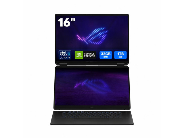 ASUS ROG Zephyrus - 16.0" WQXGA 120 Hz - Intel Core Ultra 9 386H - GeForce RTX 5090 Laptop GPU - 32GB LPDDR5X Memory LPDDR5X 8533 - 1TB PCIe SSD - Windows 11 Home (90NR0NT2-M005U0 )