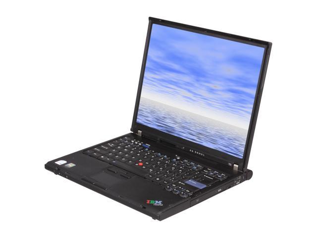 ThinkPad Laptop T Series Intel Core Duo T2400 (1.83GHz) 2GB Memory 60GB HDD ATI Mobility Radeon X1300 14.1" Windows XP Professional T60