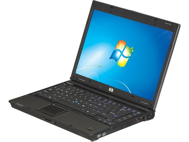 HP Laptop 2.00GHz 2GB Memory 80GB HDD VGA: Yes 14.1" Windows 7 Professional 6910P