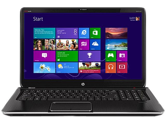 Refurbished Hp Laptop Envy Dv7 Dv7 7230us Amd A8 Series A8 4500m 1 90ghz 6gb Memory 750gb Hdd Amd Radeon Hd 7640g 17 3 Windows 8 Newegg Com