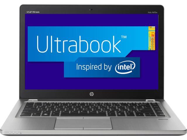 Refurbished HP Ultrabook EliteBook Folio Intel Core I5 3rd Gen 3427U 1 80GHz 4GB Memory 180