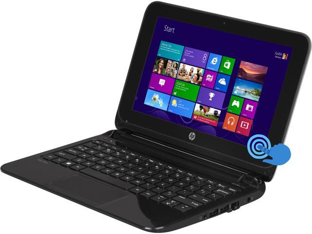 HP Laptop Pavilion 10-e010nr TouchSmart AMD A4-Series A4-1200 (1.00GHz) 2GB Memory 320GB HDD AMD Radeon HD 8180 10.1" Touchscreen Windows 8.1