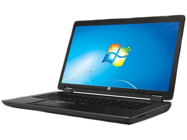 HP ZBook 17 Mobile Workstation Intel Core i7-4700MQ 8GB Memory 500GB HDD NVIDIA Quadro K3100M 17.3" Windows 7 Professional 64-bit F2P75UT#ABA