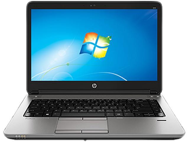 HP Laptop ProBook AMD A8-5550M 8GB Memory 500GB HDD AMD Radeon HD 8550G 14.0" Windows 7 Professional 64-Bit 645 G1 (F2R09UT#ABA)