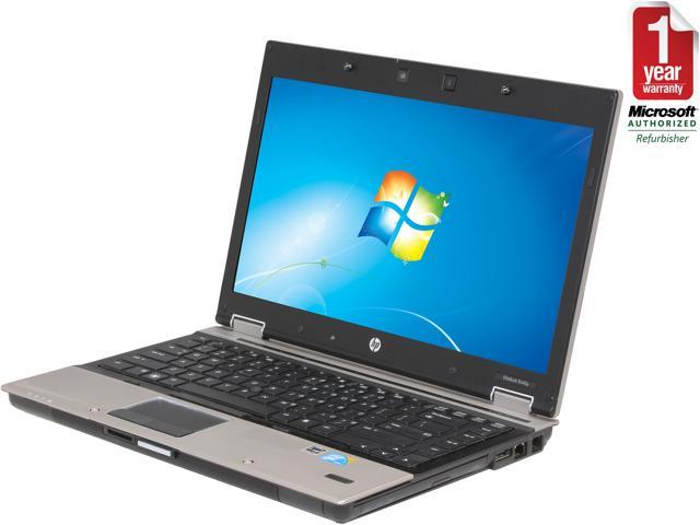 HP EliteBook 8440P 14” Notebook with Intel Core i5-520M 2.40GHz (2.933Ghz Turbo), 4GB DDR3, 250GB HDD, DVDRW   Windows 7 Professional 64-Bit (Microsoft Authorized Refurbish) w/1 Year Warranty